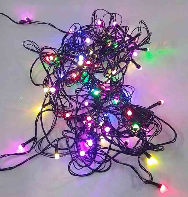 НГ Гирлянда электрическая Разноцветная 15мАА