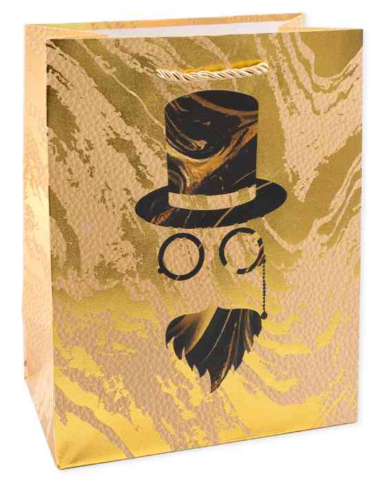 Пакет бумажный 26х32см Мистер Икс Дизайн №1