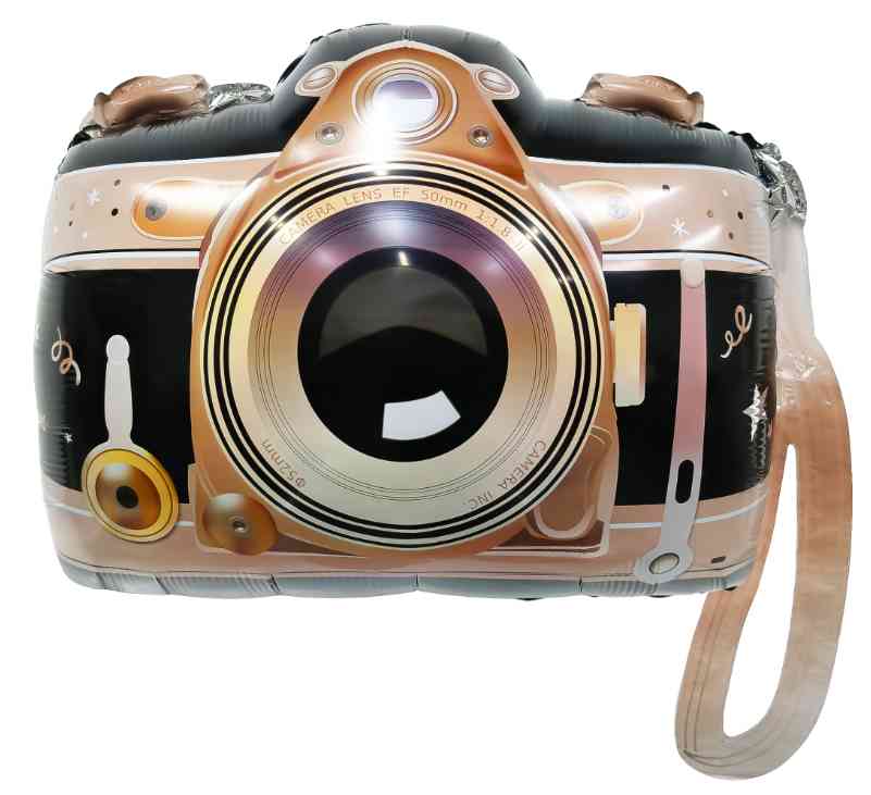 Шар фольга фигура Фотоаппарат 26" 66смFL (упак)