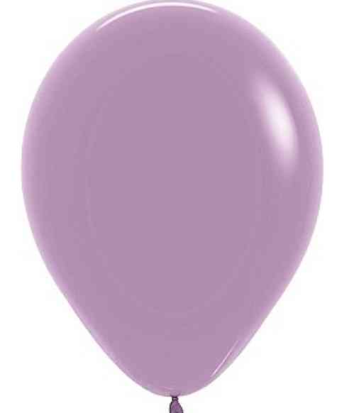 Шар латекс без рисунка 05"ЗБ S107 пастель Пыльный Сирень (100шт)