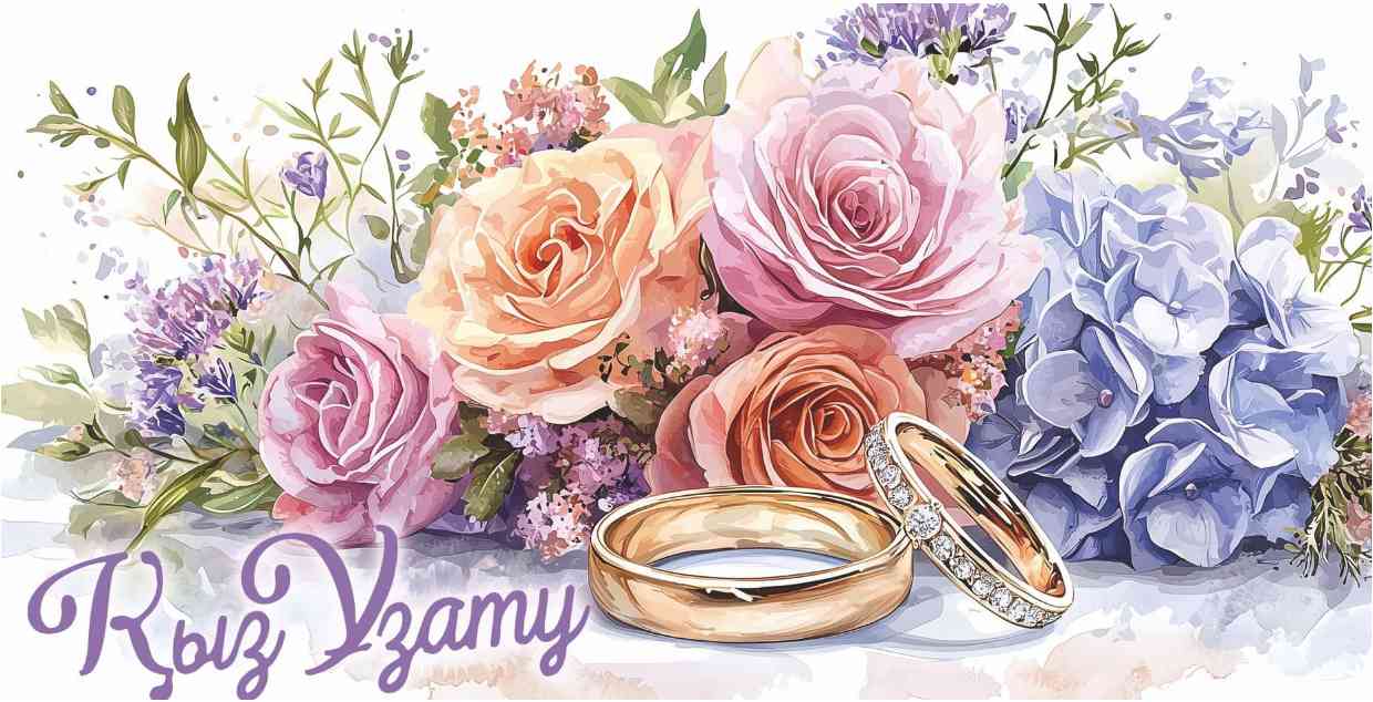 Конверт для денег Қыз Ұзату Алхат