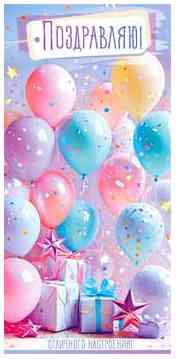 Конверт для денег С днем рождения!