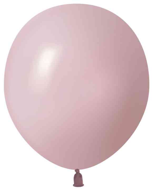 Шар латекс без рисунка 05" пастель ретро Пыльная роза (100шт)