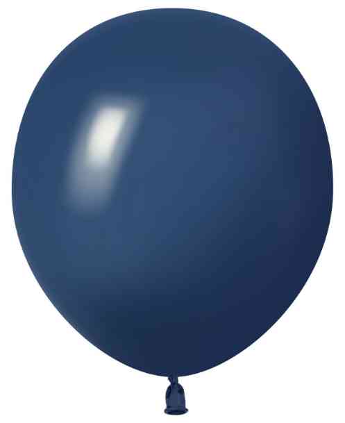 Шар латекс без рисунка 05"512 пастель ретро Темно-синий (100шт)