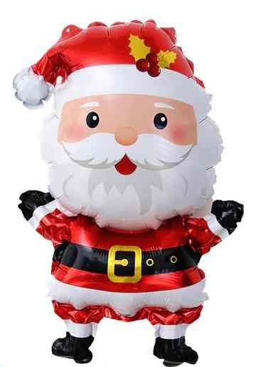 Шар-мини 16"41 см, фольга Дед Мороз