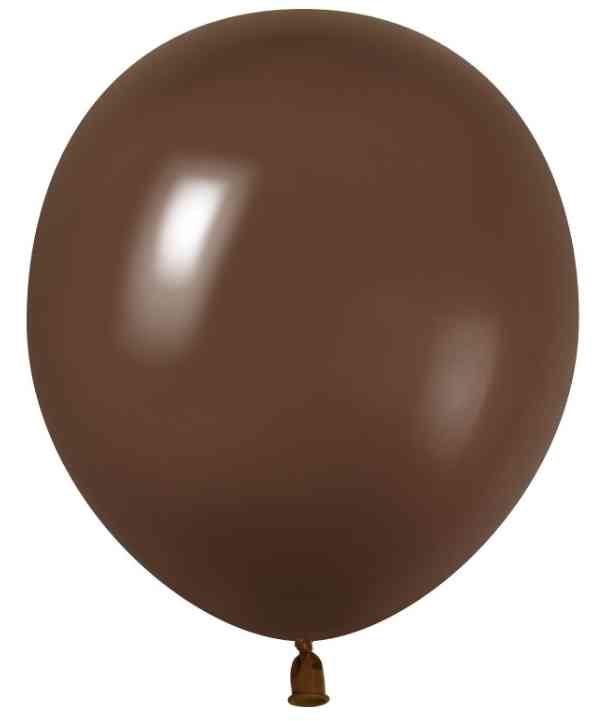 Шар латекс без рисунка 05"512 пастель ретро Кофе (100шт)