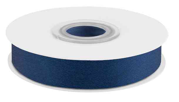 Лента атласная 12х22,85м Темно-синий
