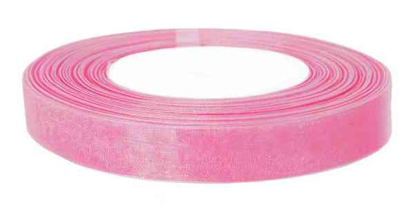 Лента Органза 12х22,85м Нежно-розовый