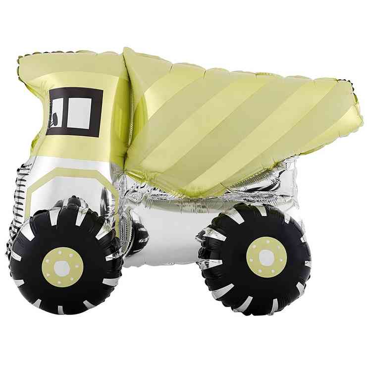 Шар фольга фигура AIR Машина Самосвал 25" 63смВЗ (упак)