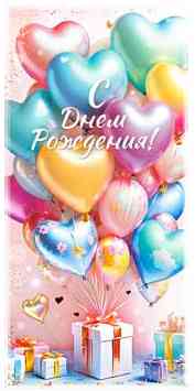 Конверт для денег С днем рождения!