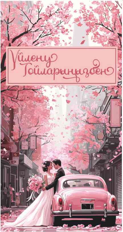 Конверт для денег Үйлену Тойларыңызбен Алхат