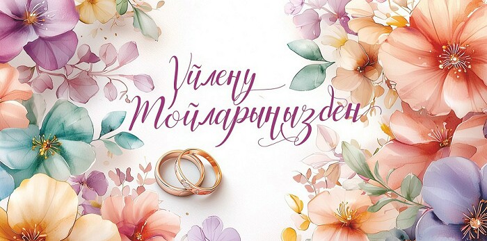 Конверт для денег Үйлену Тойларыңызбен Алхат
