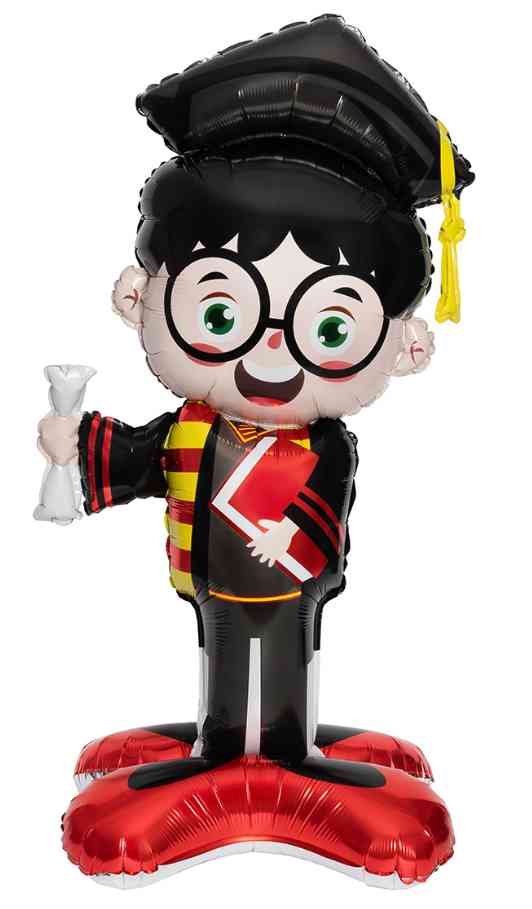 Шар 46" 117 см, фольга, на подставке Выпускник