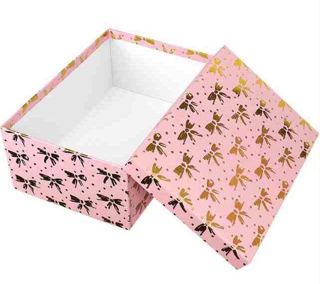 Коробка Прямоугольник 21х16х8см Бантики Миленд