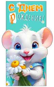 Конверт для денег С Днем Рождения! ФДА