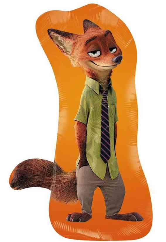 Шар 32" 81 см, фольга Мистер Лис