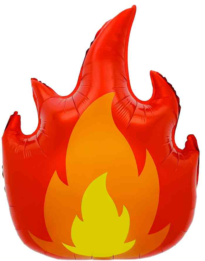 Шар фольга фигура Пламя 30" 76см FL (упак)