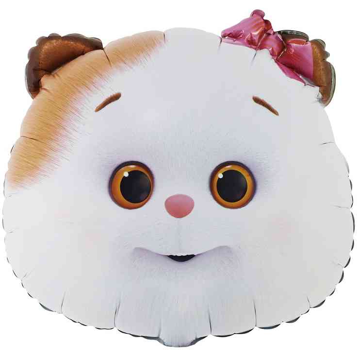 Шар фольга фигура Басик Кошечка Ли-Ли (голова) 21" 53см ВЗ (упак)