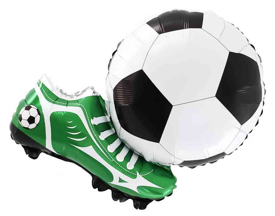 Шар фольга фигура Футбол Победный Гол 30" 76см FL (упак)
