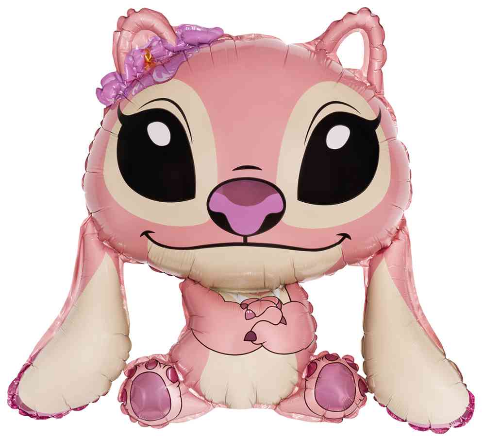 Шар 24" 61 см, фольга Любимый монстрик, розовый