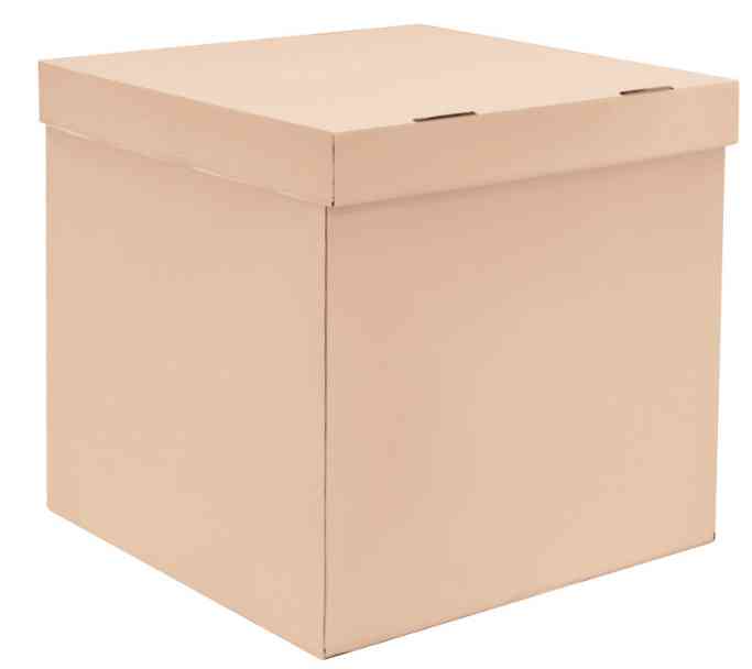 Коробка Сюрприз Бежевый 60х60х60см ДБ