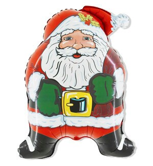 Шар фольга фигура Санта Клаус Супер 63 л