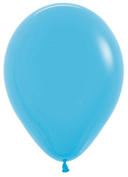 Шар латекс 5''/Sp пастель 040 Голубой Light Blue 100шт