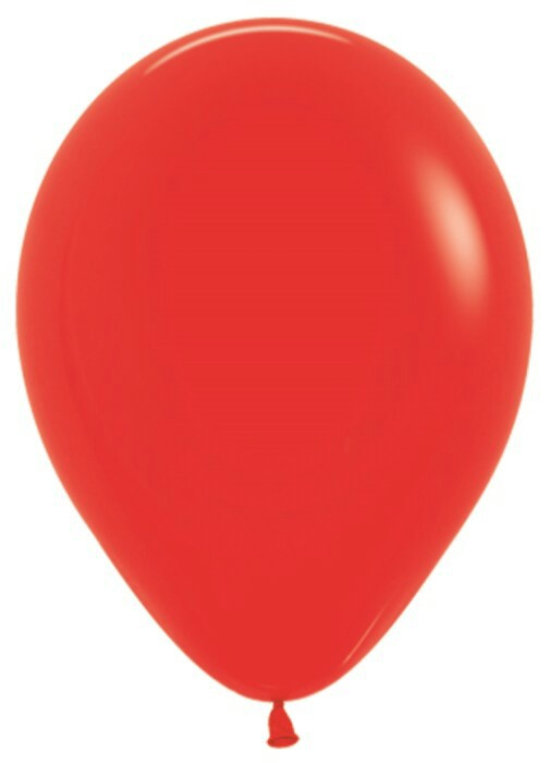 Шар латекс 5''/Sp пастель 015 Красный Red 100шт