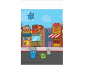 Скатерть ПЭТ 140х260см Ugly Doll