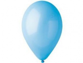 Шар латекс 10"/Gm G90/09 пастель Голубой Light Blue (100шт) Италия Шар латекс 10"/Gm G90/09 пастель Голубой Light Blue (100шт) Италия