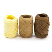 Лента 0,5см*10м Рафия Сливочно-кофейный микс (уп3) 17835/Colourful Ribbon банты Лента 0,5см*10м Рафия Сливочно-кофейный микс (уп3) 17835/Colourful Ribbon банты