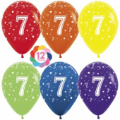 Шар латекс набор 12"/Sp (30см) пастель Цифра 7 звезды ассорти 5ст (уп12) Колумбия Шар латекс набор 12"/Sp (30см) пастель Цифра 7 звезды ассорти 5ст (уп12) Колумбия
