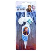 Свеча для торта Цифра Холодное Сердце "7" 12см