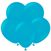 Шар латекс 12"/ВС пастель Пыльно голубой Blue glass (100шт)