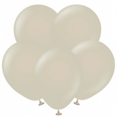 Шар латекс 12"/ВС пастель Серый камень Stone (100шт)