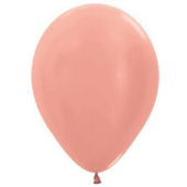 Шар латекс 12"/ЗБ M70 Розовое золото металлик (50шт)