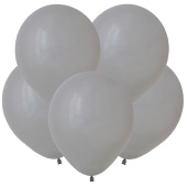 Шар латекс 12"/ВП пастель Дымчатый Smoke 100шт