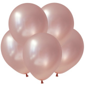 Шар латекс 12"/ВП металлик Розовое золото Rose Gold 100шт