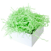 Наполнитель для подарка бумага 50г Зеленый чай