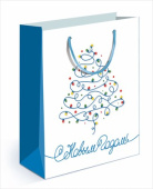 Пакет M С Новым Годом 18х22,7х10см