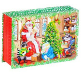 Коробка книга В канун Нового Года 13,5х20х6см