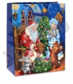 Пакет S Всем подарки 11,5x14,5x6см