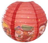 Украшение декор бумага Фонарик 30см круглый китайский