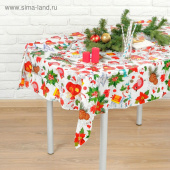 Скатерть п/э 108х180см Новый Год