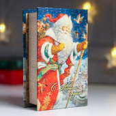 Шкатулка Дед Мороз 17х10 5х4,5см