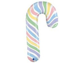 Шар фольга фигура Леденец трость Macaron GR