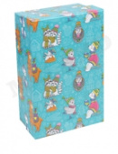 Коробка прямоугольник Зима пришла 19х12х7,5см