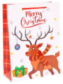 Пакет M Олень 18х24х8,5см