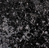 Конфетти дробленые Черный, Металлик, 20 г