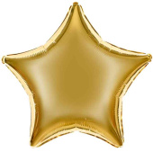 Шар фольга без рисунка 18"FM звезда металлик Светлое Золото Light Gold Шар фольга без рисунка 18"FM звезда металлик Светлое Золото Light Gold